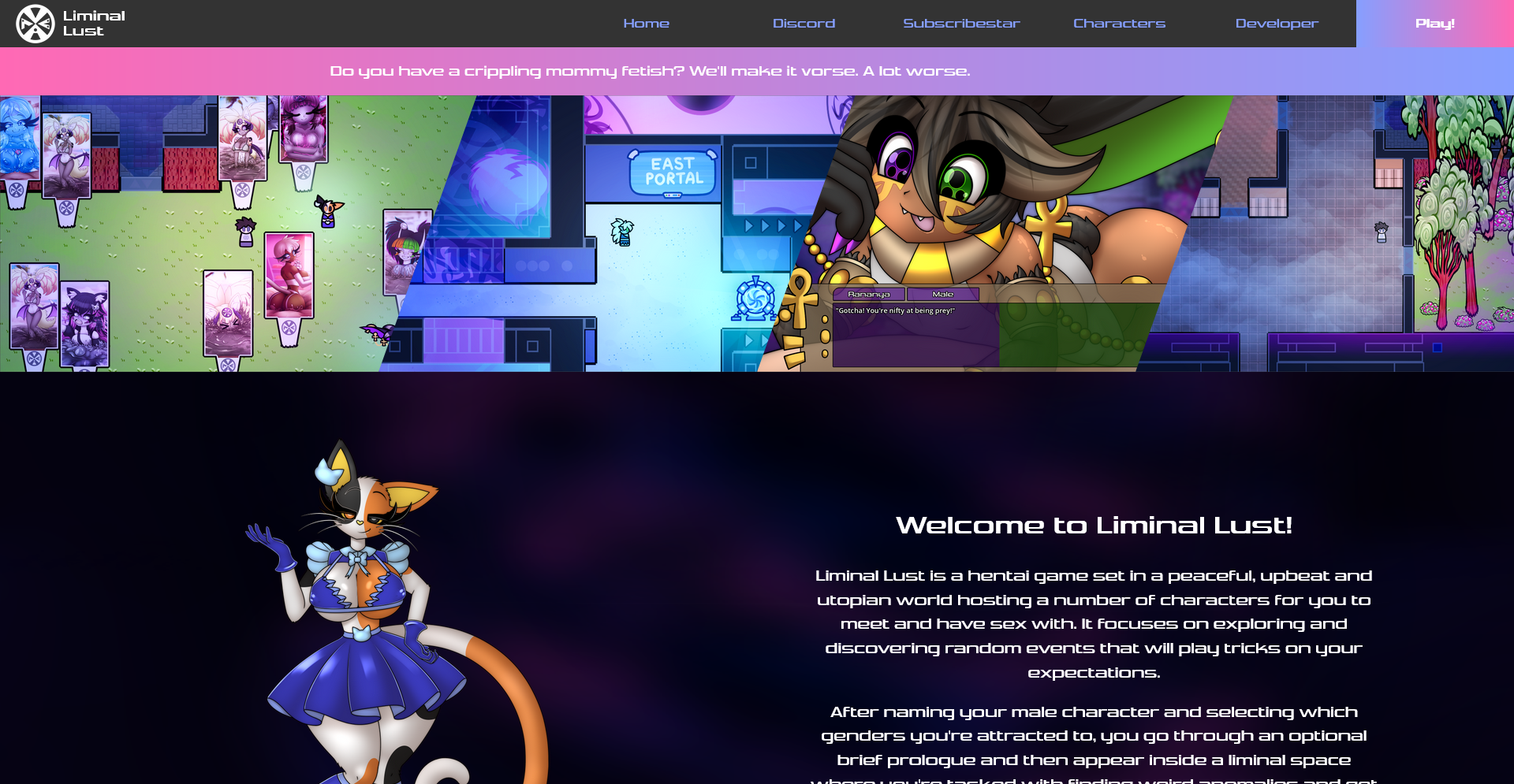 Preview of the website limlust.com